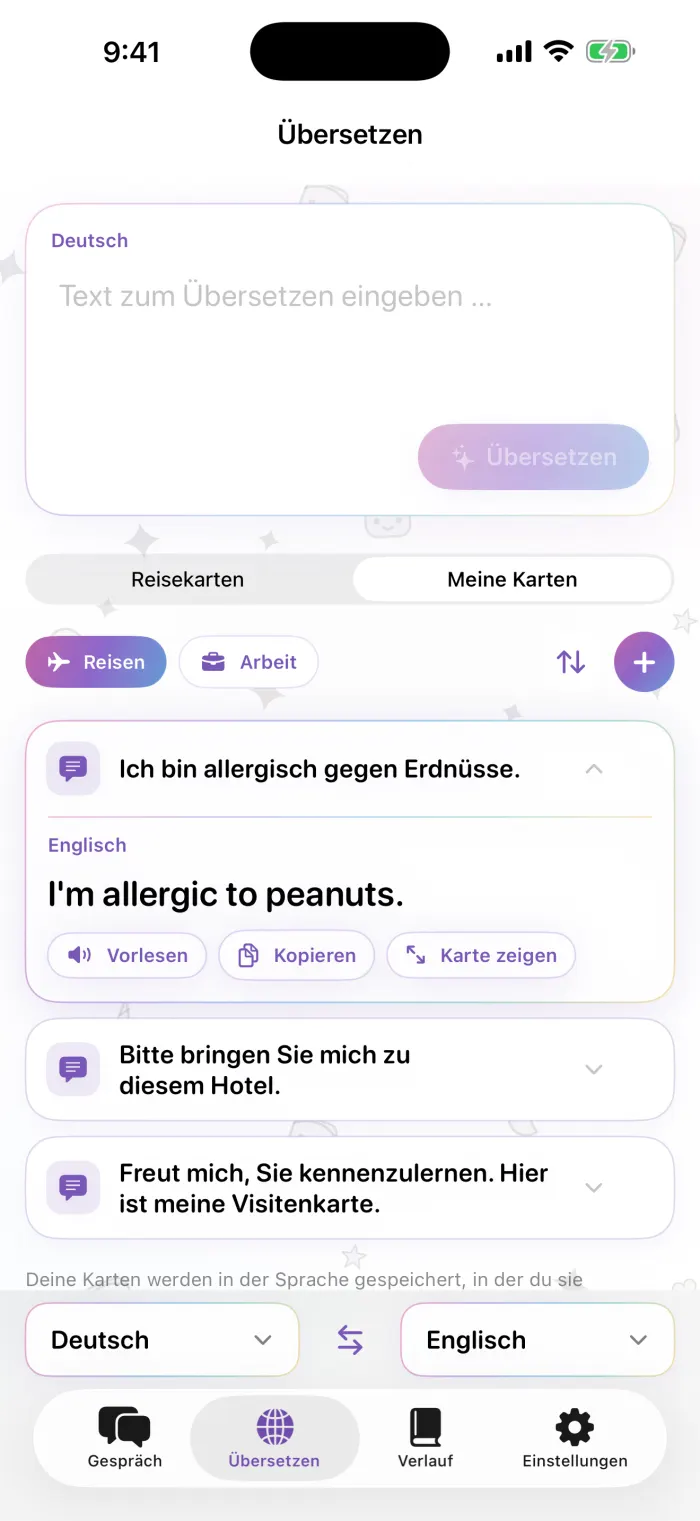 Meine Karten