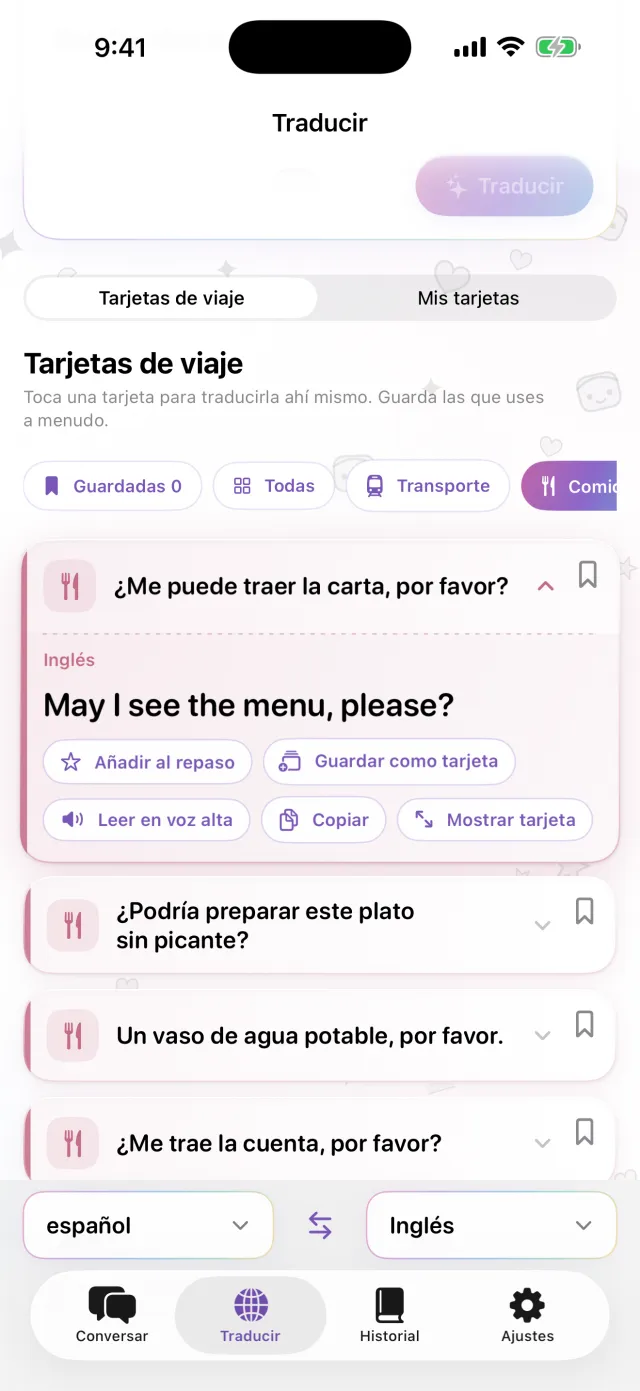 Guarda lo que dices siempre