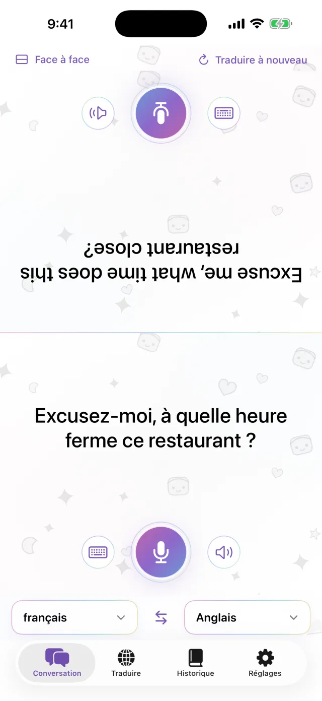 Posez l’iPhone entre vous. C’est tout.