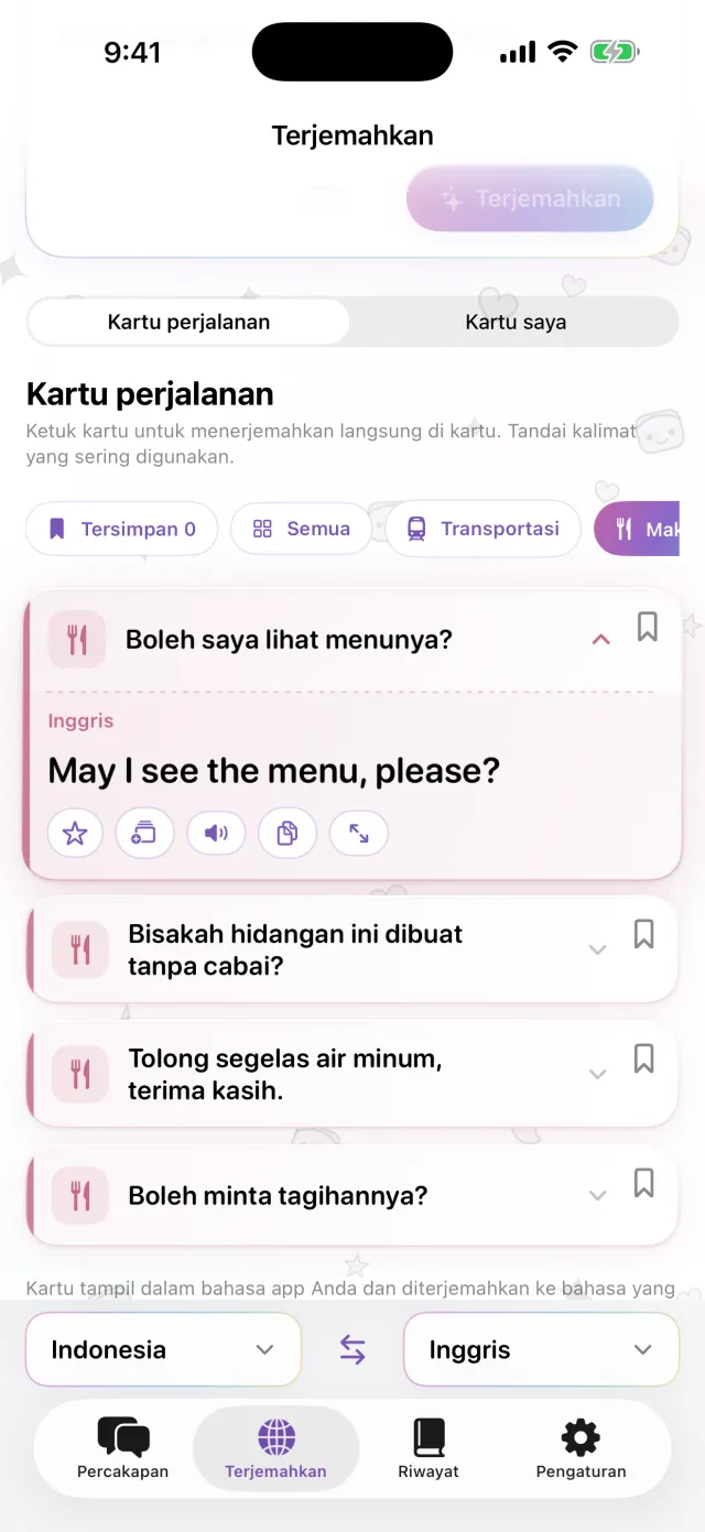 Simpan kalimat yang selalu Anda ucapkan