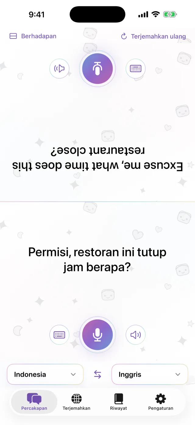 Taruh iPhone di antara kalian. Itu saja.