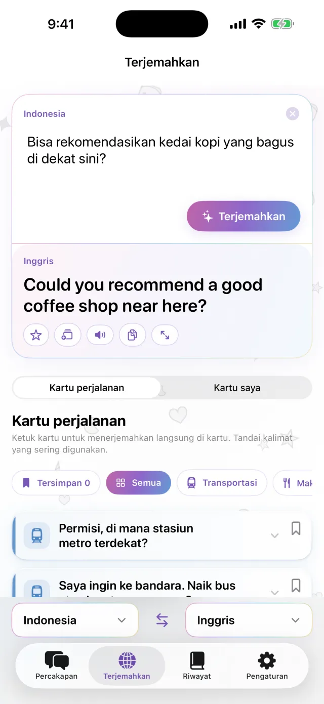 Tidak bisa bicara keras? Ketik saja.
