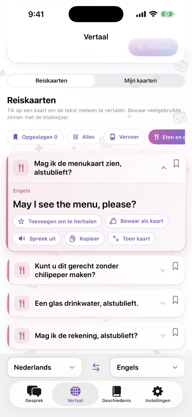 Bewaar wat je steeds weer zegt