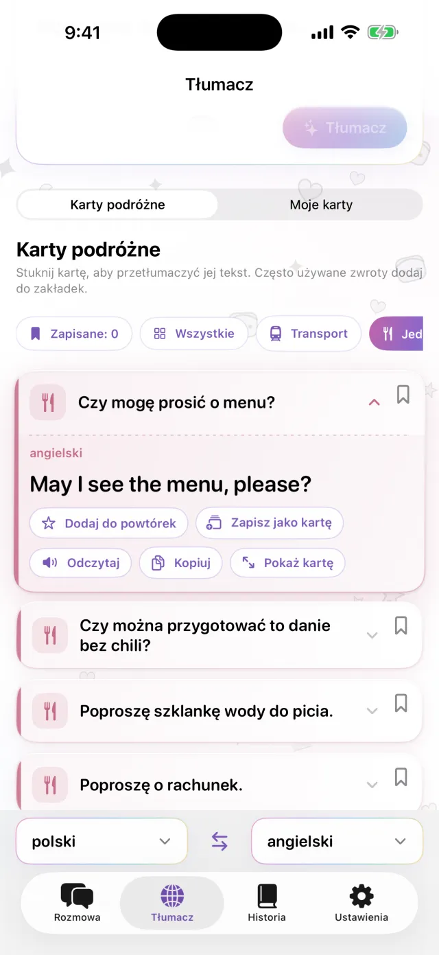 Zapisz to, co mówisz za każdym razem