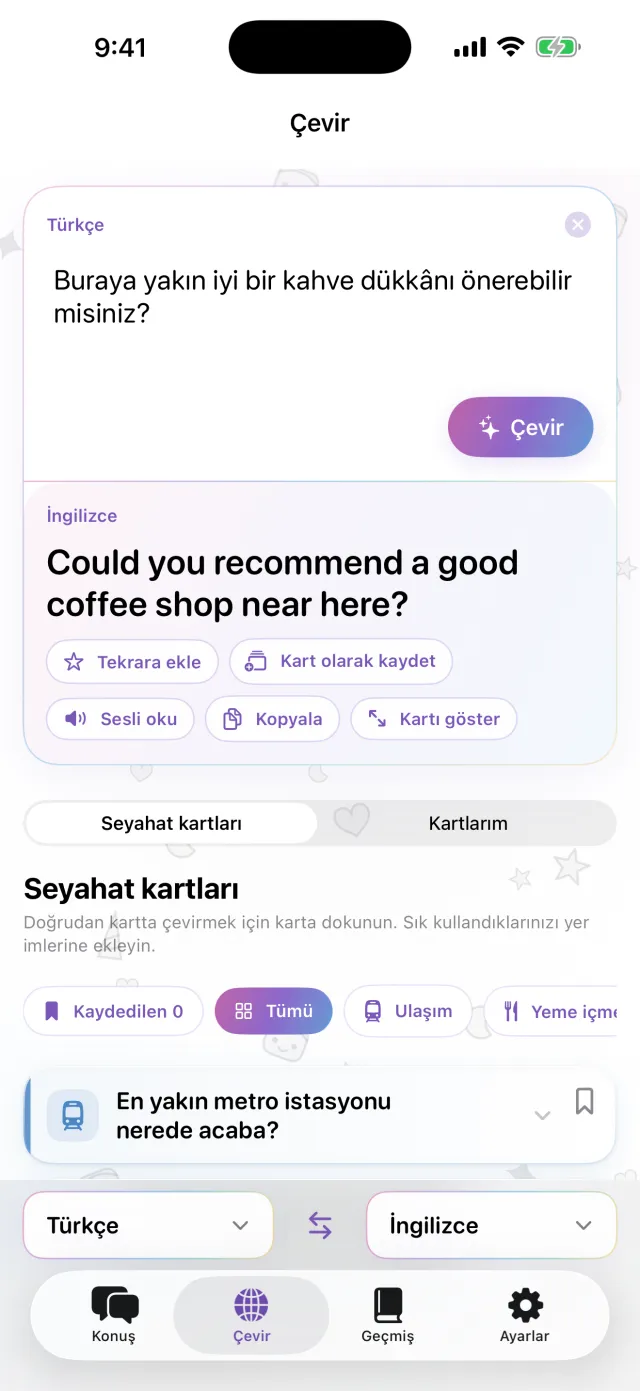 Sesli konuşamıyor musunuz? Yazın.