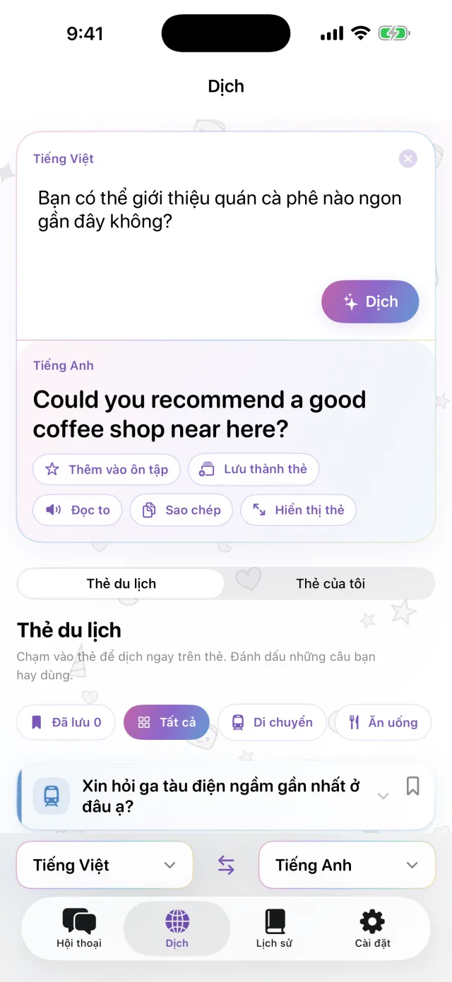 Không tiện nói thành tiếng? Hãy gõ.